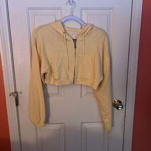 Active USA Light Yellow Hoodie